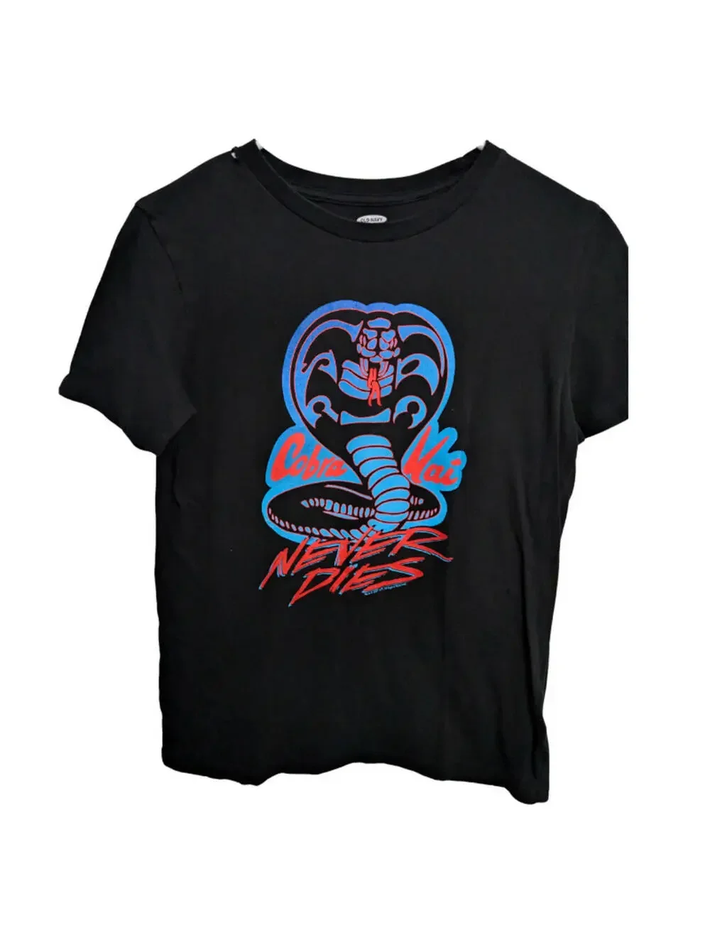 Cobra Kai Never Dies Old Navy Kids T-Shirt, Large (10-12)